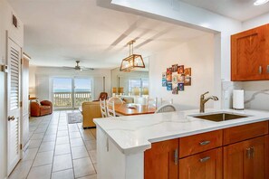 Condo, Multiple Beds, Patio, Ocean View (Sea Haven 113) | Interior