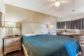 Condo, Multiple Beds, Hot Tub, Pool View (Hibiscus F102) | 2 bedrooms, individually decorated, individually furnished - St. Augustine's Oceanfront Oasis: Hibiscus F102 (St. Augustine)