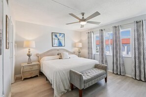 Condo, Multiple Beds, Patio, Ocean View (Spanish Trace 460) | 3 bedrooms, individually decorated, individually furnished - Oceanfront 3BR Condo: Gated, Breathtaking View (St. Augustine)