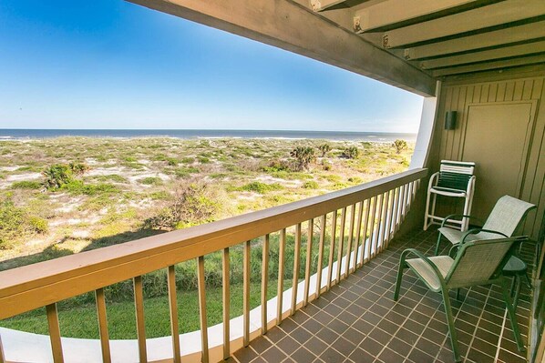 Condo, Multiple Beds, Hot Tub, Ocean View (Hibiscus B201) | View from room - Oceanfront Luxury: 2BR Condo, St. Augustine (St. Augustine)