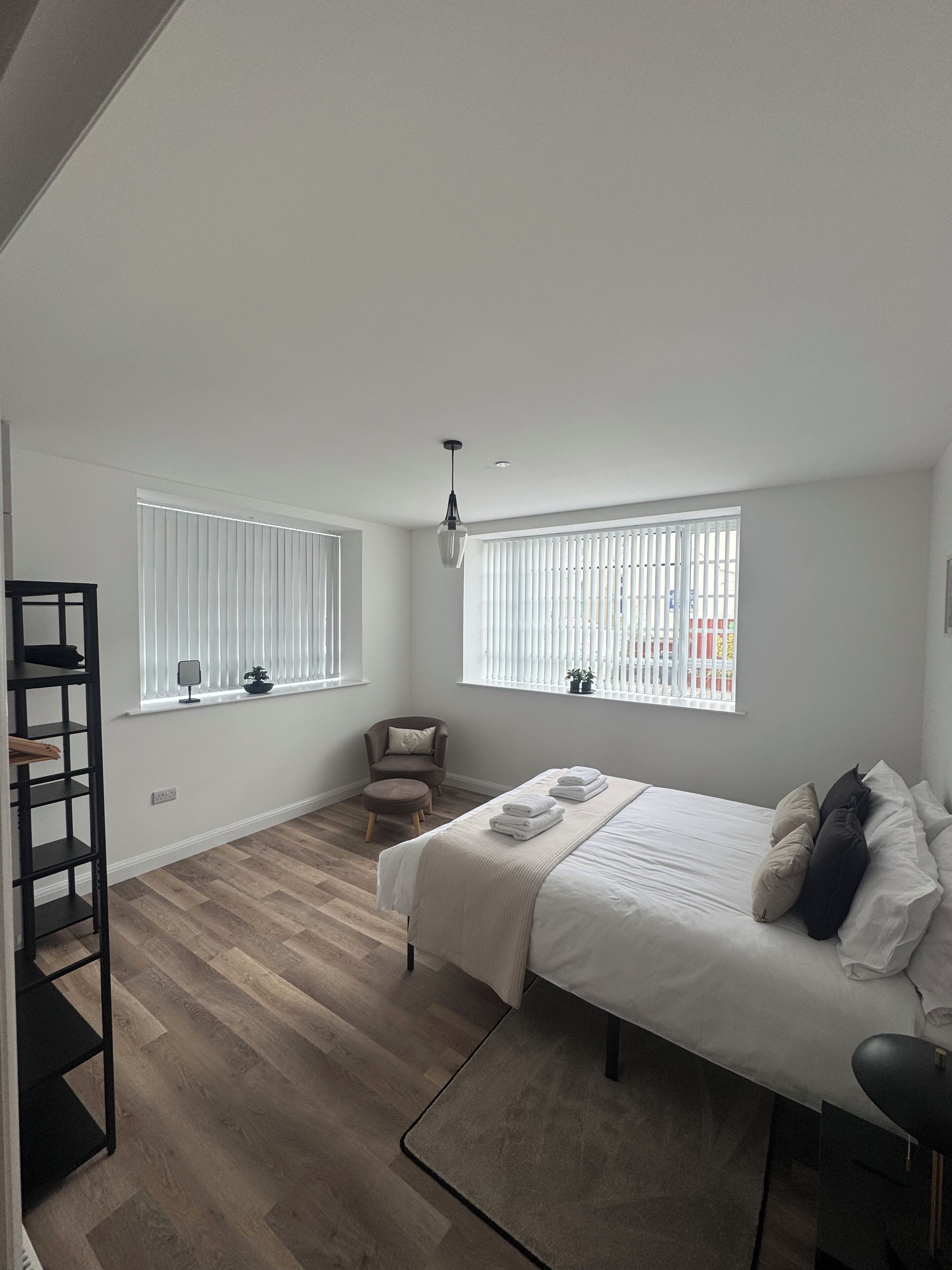 1 間睡房、熨斗/熨衫板、Wi-Fi、床單