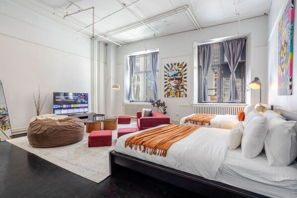 1 quarto, ferros/tábuas de passar roupa, Wi-Fi, roupa de cama