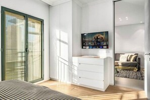 2 sovrum, internet och sängkläder
