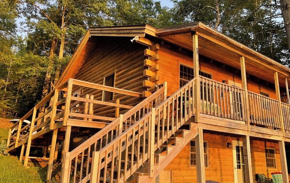 Exterior - Lakefront Log Cabin (Augusta)