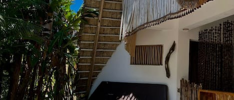 Façade de l’hébergement