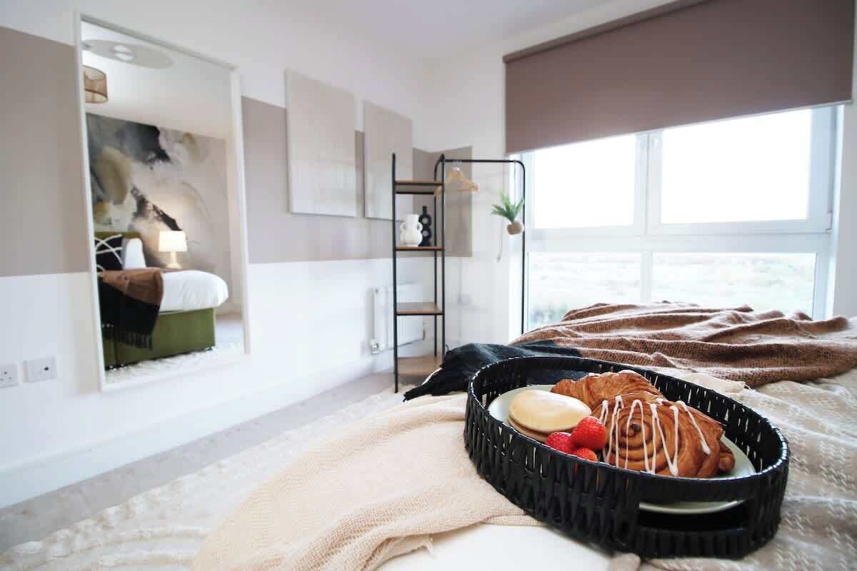 2 bedrooms, iron/ironing board, travel crib, WiFi