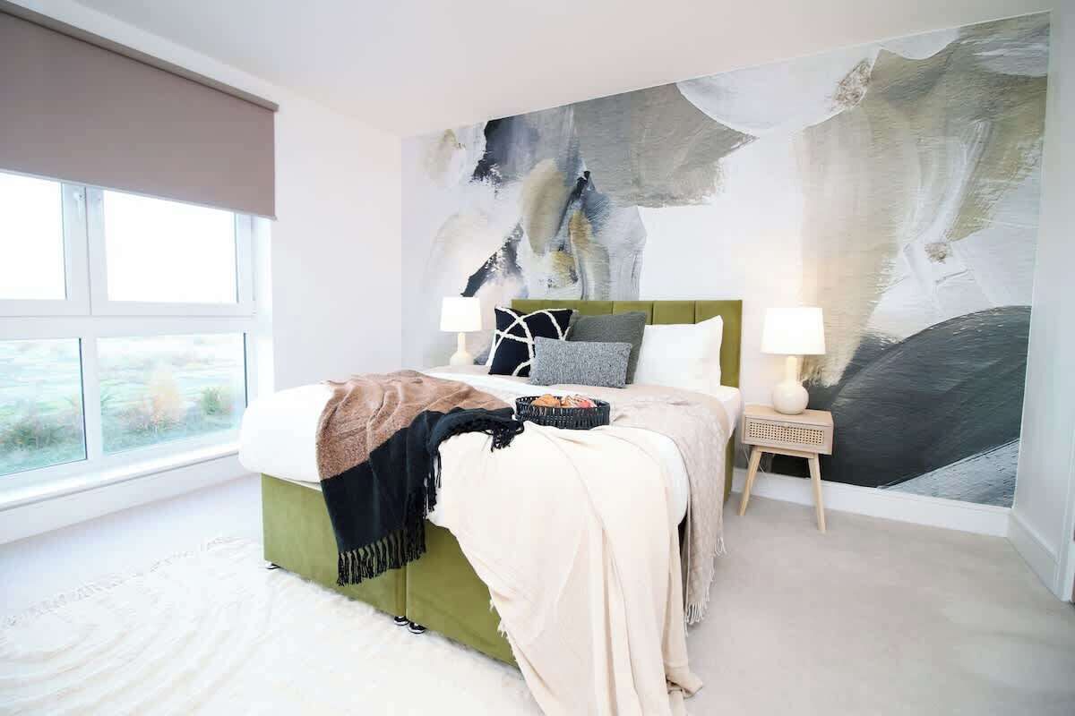 2 bedrooms, iron/ironing board, travel crib, WiFi