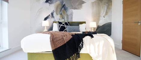 2 makuuhuonetta, silitysrauta/-lauta, Wi-Fi, vuodevaatteet