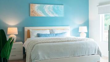 1 bedroom, in-room safe, iron/ironing board, free WiFi