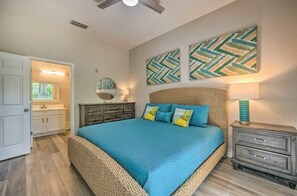 3 quartos, berço de viagem, Wi-Fi de cortesia, roupa de cama