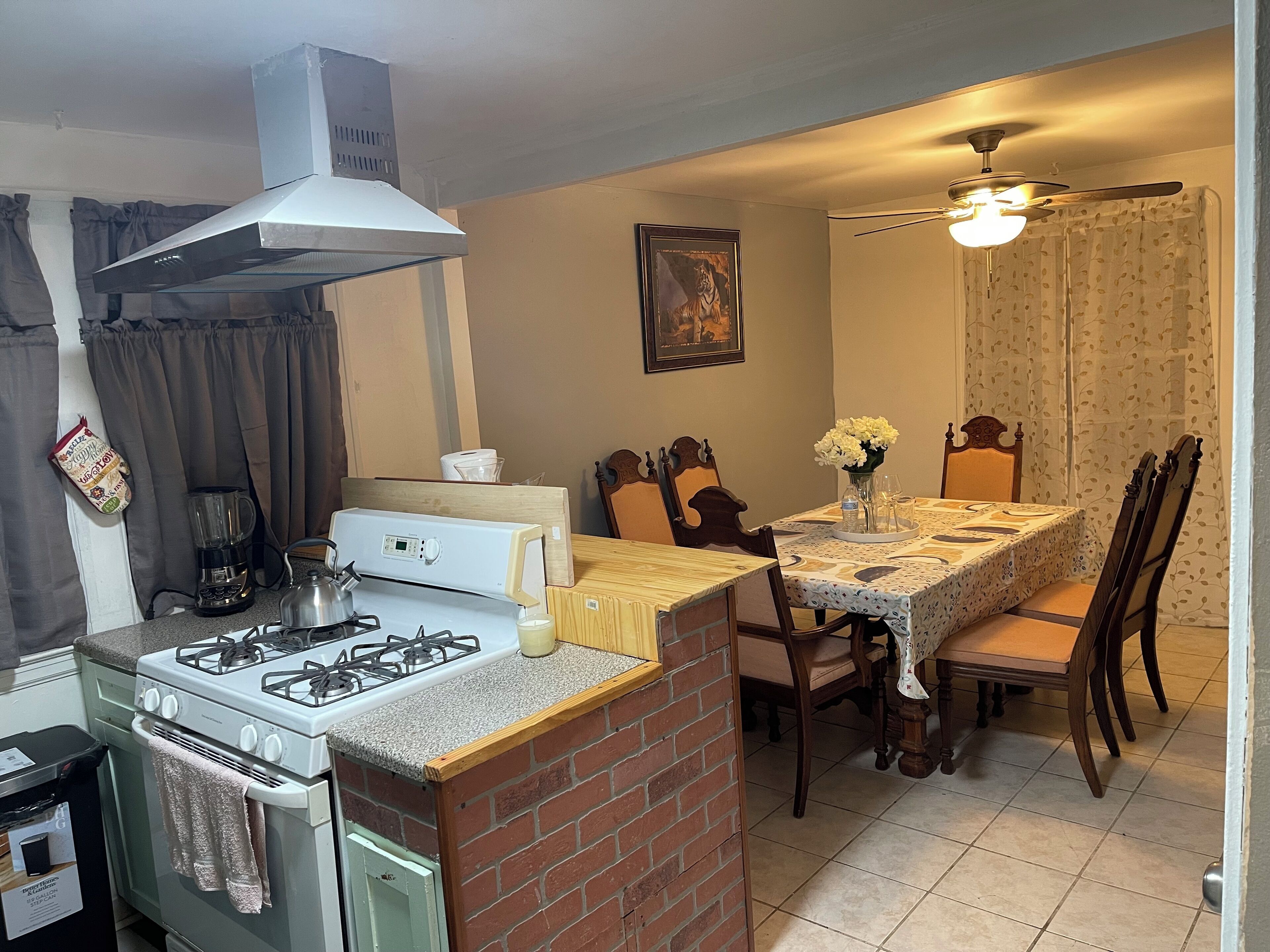 Microwave, oven, stovetop