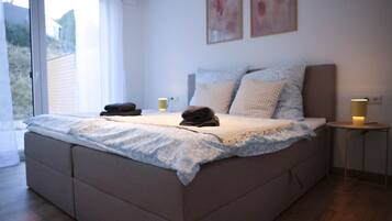 1 室のベッドルーム、アイロン / アイロン台、WiFi、ベッドシーツ