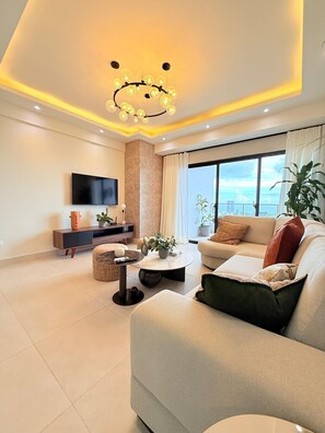 Living area - OCEAN VIEW LUXURY - SANTO DOMINGO, DOMINICAN REPUBLIC (Santo Domingo)