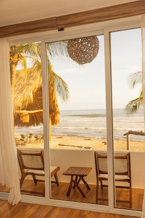 Classic Double Room Single Use, Balcony, Beach View | Terrace/patio - The Rooftop Hotel Beach & Club (La Libertad)