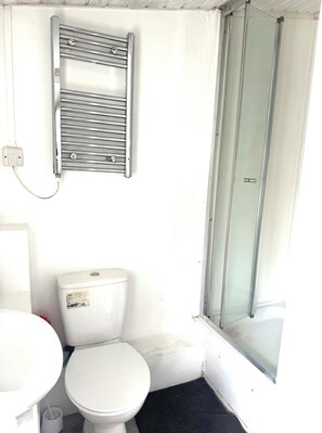 Towels, soap, toilet paper