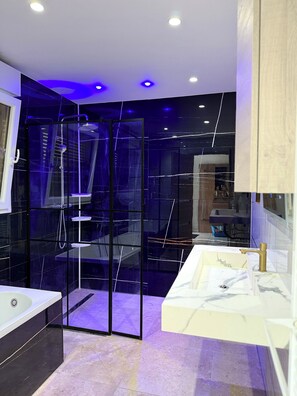 Shower, free toiletries, hair dryer, towels - L'échapée belle (Beinheim)