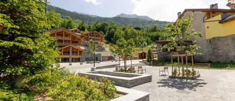 Enceinte de l’hébergement