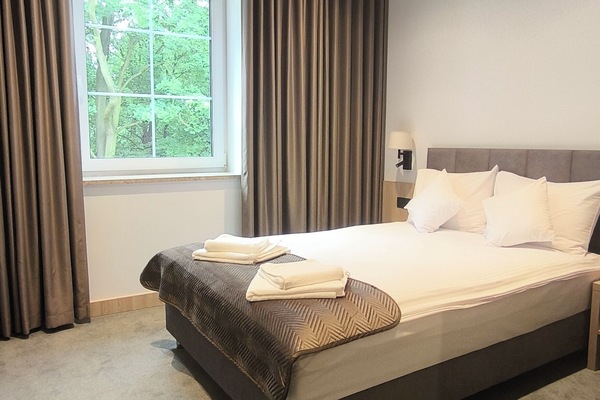 Doppelzimmer, Gartenblick