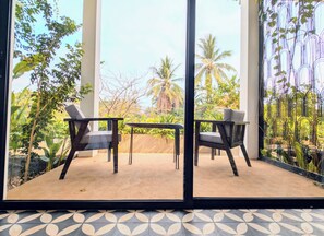 Deluxe Double Room, Balcony, City View | View from room