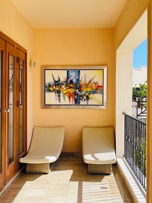 Luxury Apartment, Balcony, Marina View | View from room