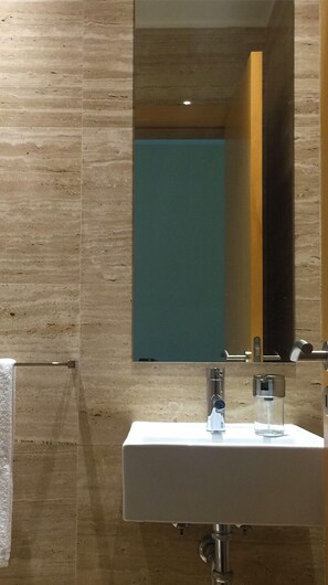 Ducha, bañera de hidromasaje, secador de pelo, bidet