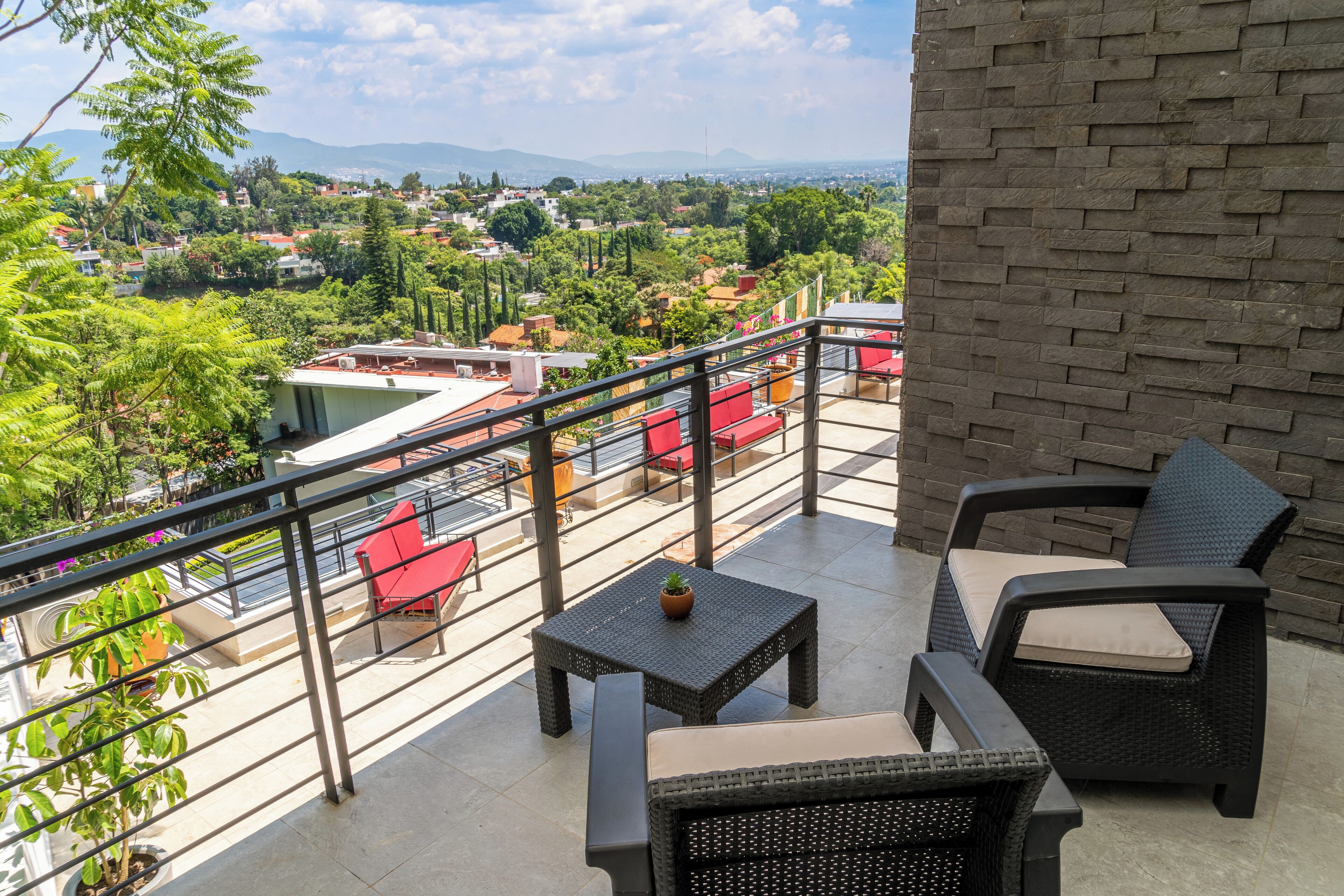 Svit Deluxe - utsikt mot staden | Terrass/Patio