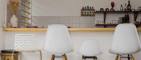 Comfort-studio, kaupunkinäköala | Ruokasali