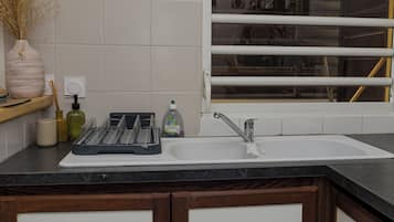 Studio – comfort, byutsikt | Eget kjøkken