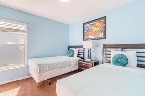 4 bedrooms, iron/ironing board, travel crib, WiFi