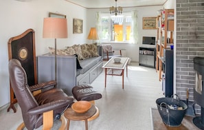 Fernseher, Kamin, DVD-Player