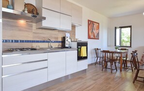 Fridge, stovetop, dishwasher