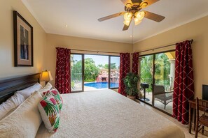 2 bedrooms, in-room safe, iron/ironing board, travel crib - Oceanview condo Steps to Sand in Playa Tamarindo. (Tamarindo)