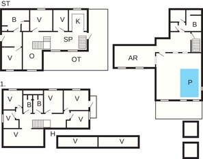 House | Floor plan - 5 Star Holiday Home in Ebeltoft (Ebeltoft)