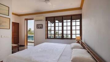 5 bedrooms, internet, bed sheets