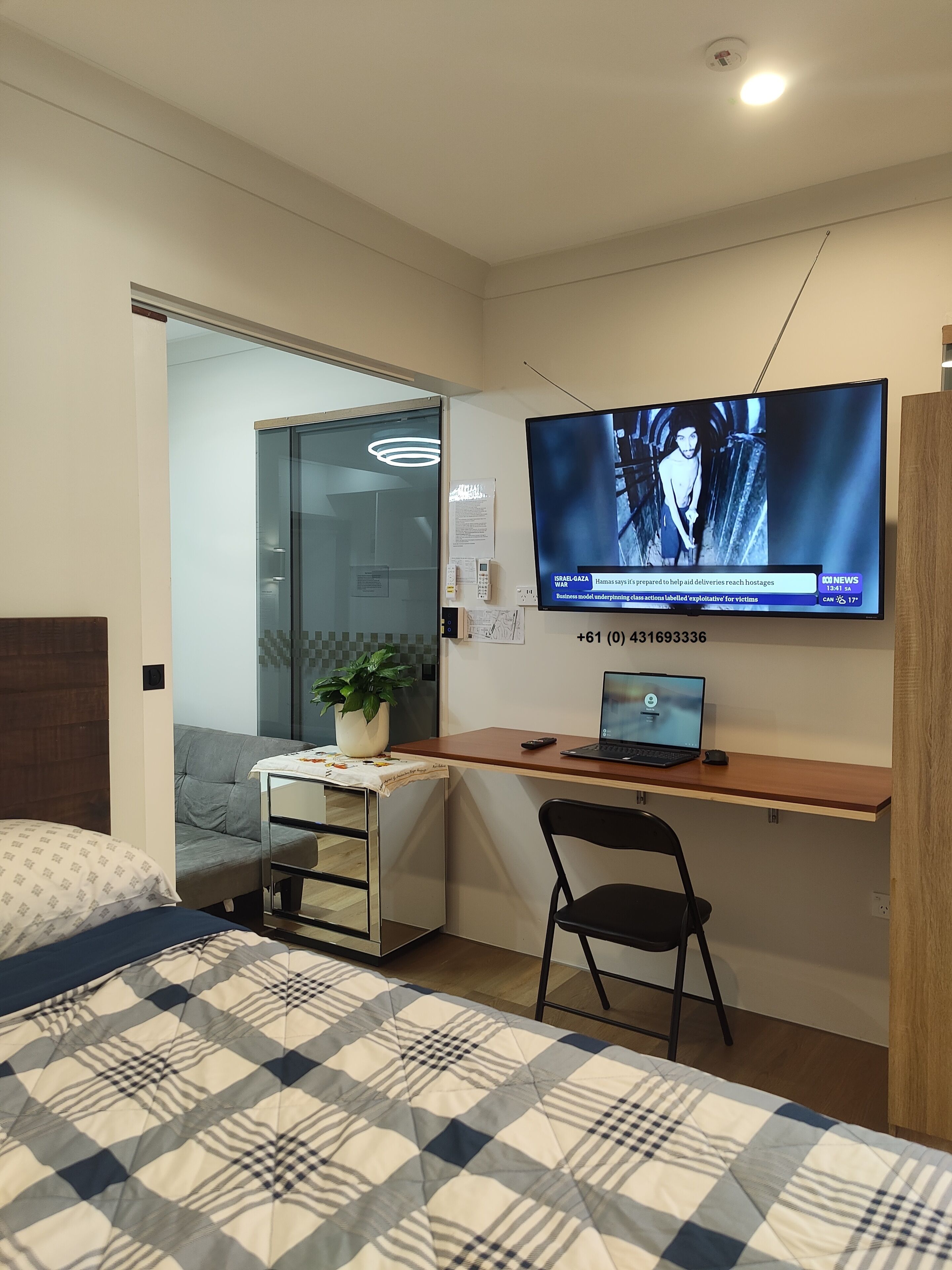 1 bedroom, iron/ironing board, free WiFi, bed sheets