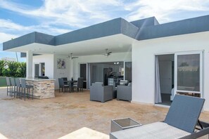 Outdoor dining - Slow Mornings • Long Pool • Endless Ease (Casa Linda)