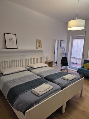 1 bedroom, WiFi, bed sheets