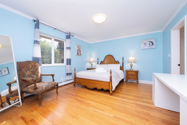 5 chambres, bureau, fer et planche à repasser, Wi-Fi gratuit
