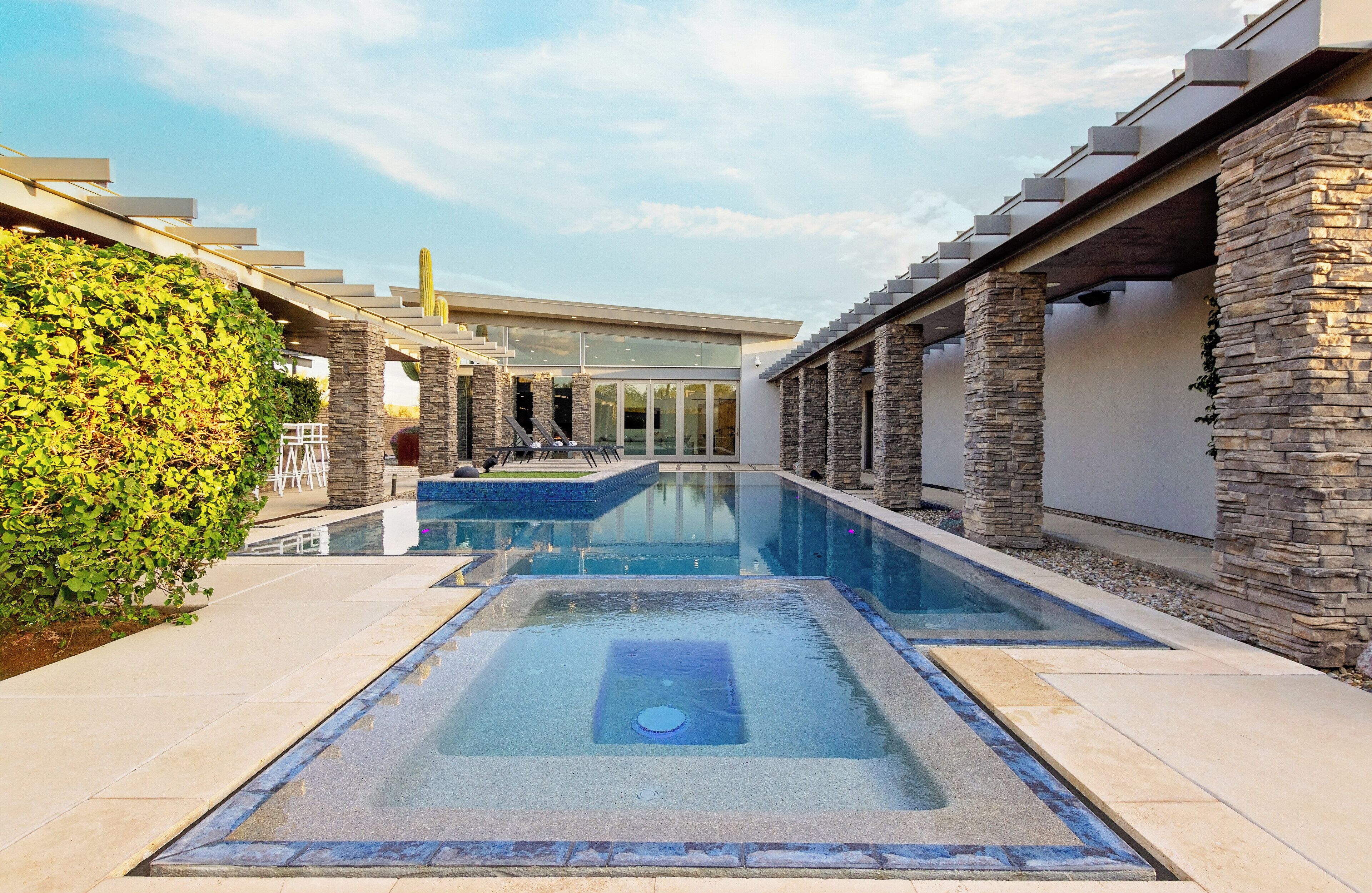 Piscine chauffée