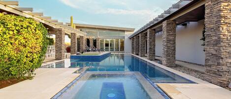 Piscine chauffée