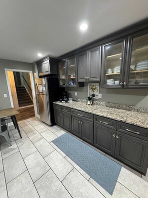 Apartment, Multiple Beds, Pool Access, Pool View (Bethany A American Retreat) | Private kitchen | Fridge, microwave, oven, stovetop