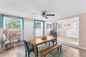 House, Multiple Beds, Patio, Garden View (57th Blushing Bungalow) | Dining
