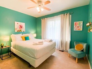 House, Multiple Beds, Patio, Garden View (Belvoir Drive Southern Charmer) | 4 bedrooms, individually decorated, individually furnished, bed sheets - Belvoir Drive Southern Charmer (Huntsville)