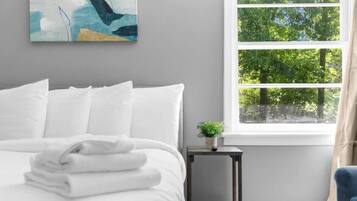 House, Multiple Beds, Patio, Garden View (Broadmoor Bungalow - Both Units) | 4 bedrooms, individually decorated, individually furnished, bed sheets