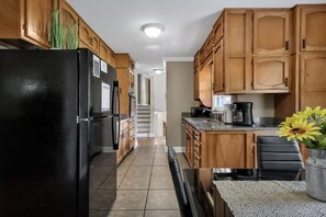 House, Multiple Beds, Pool Access, Pool View (Gilmore Retro Pad) | Private kitchen | Coffee/tea maker - Gilmore Retro Pad (Madison)