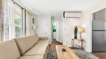 Apartment, 1 King Bed with Sofa bed, Patio (12th Ave The Bricks - Unit 4) | Living area