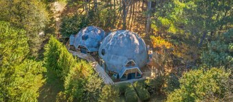 Bell Circle Eccentric Geodesic Dome-home