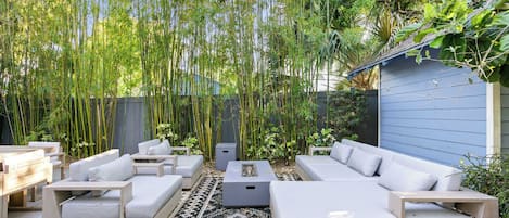 House, Multiple Beds, Hot Tub, Garden View (Sunset Bungalow) | View from room