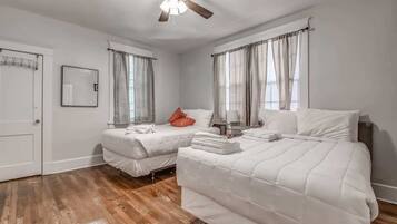 5 habitaciones, decoración personalizada y muebles diferentes