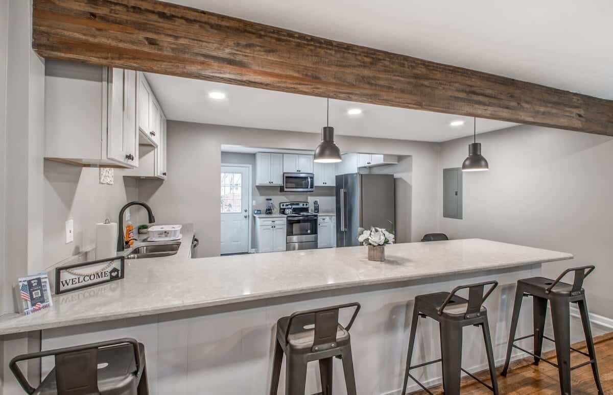 House, Multiple Beds, Patio, Garden View (Wellsville Rd) | Private kitchen | Coffee/tea maker